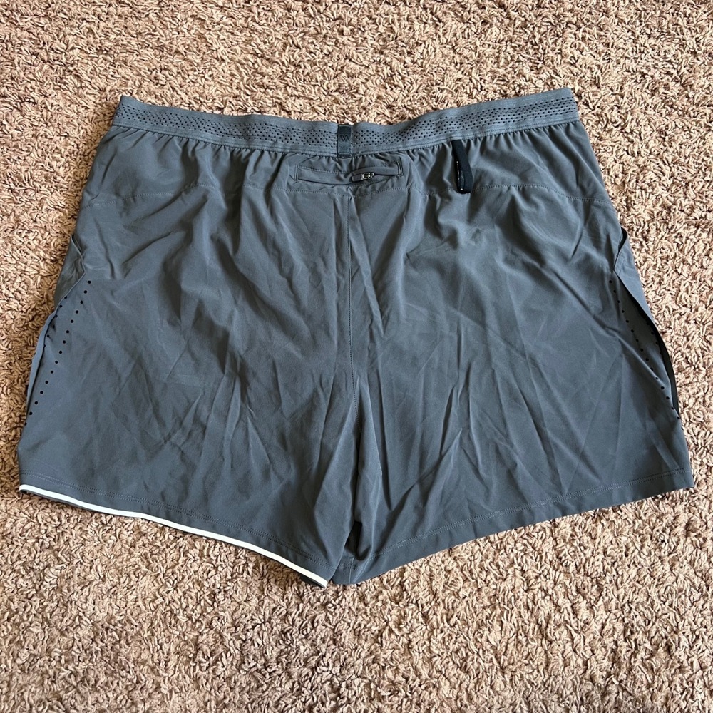 VRST Mens Velocity Run Shorts 5" Inseam Gray Size XL MAX100420 NWT - Picture 5 of 13